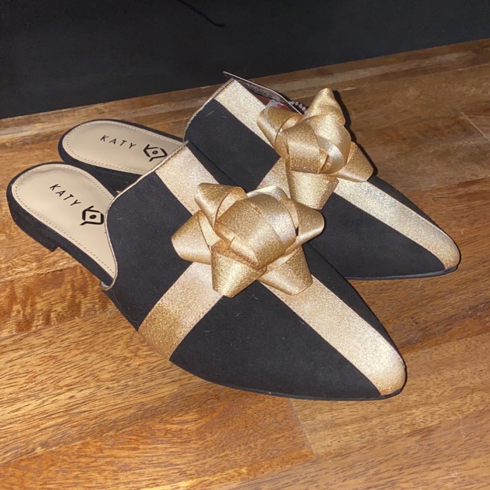 Gift Bow Mules